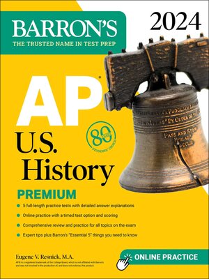 cover image of AP U.S. History Premium, 2024
